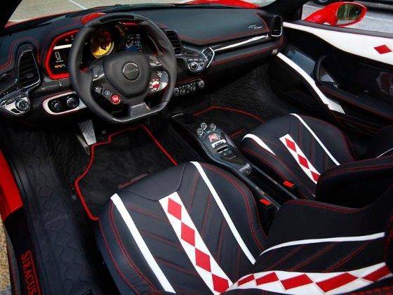 Mansory Ferrari 458 Monaco limited edition interior