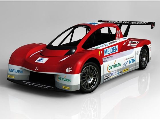i-MiEV Evolution race car i-MiEV Evolution race car