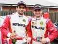 Sailesh Bolisetti and Phil Glew British GT Oulton Park