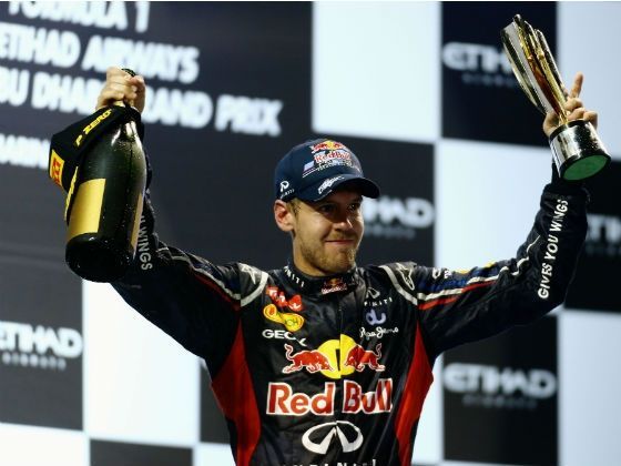 Sebastian Vettel 2012 Abu Dhabi GP
