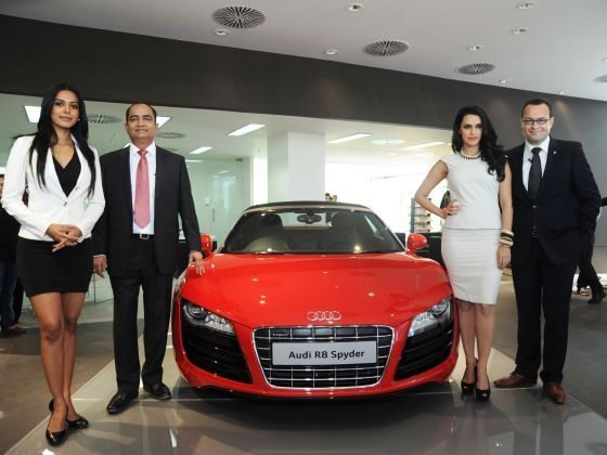 Audi opens largest dealership in Gujarat Audi opens largest dealership in Gujarat