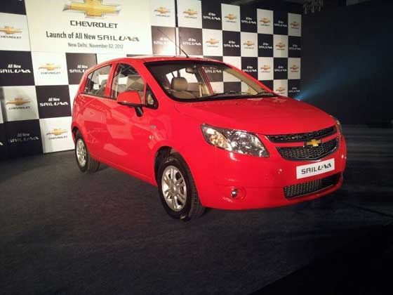 Chevrolet Sail UVA launched Chevrolet Sail UVA launched