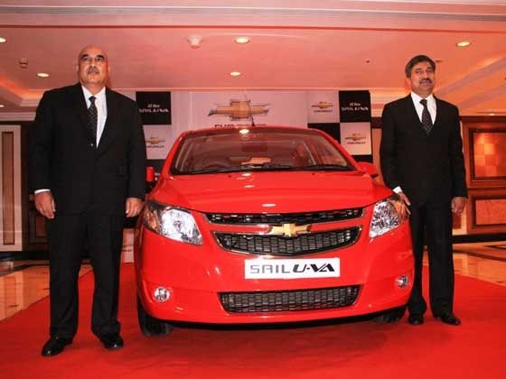 Chevrolet Sail UVA launched Chevrolet Sail UVA launched