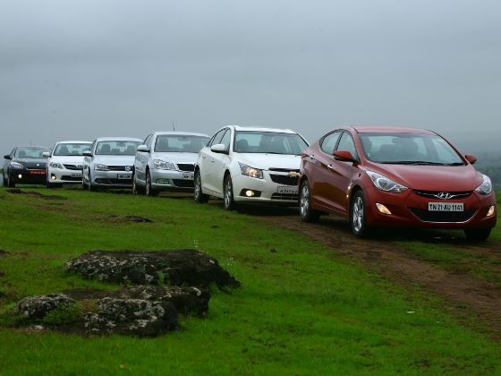 D-Segment executive sedan shootout