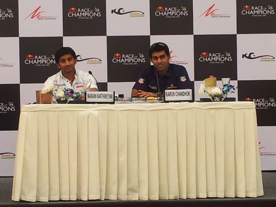 Karthikeyan Chandhok Race of Champions Karthikeyan Chandhok Race of Champions