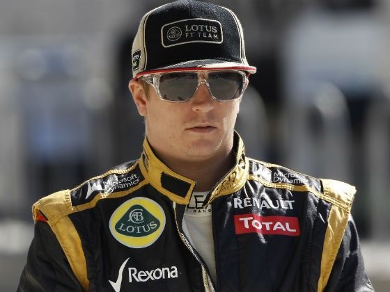 Kimi Raikkonen Team Lotus F1