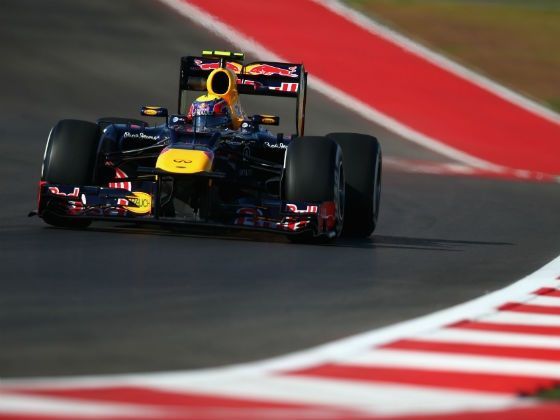 Mark Webber, Red Bull Racing F1 team, 2012 US Grand
Prix