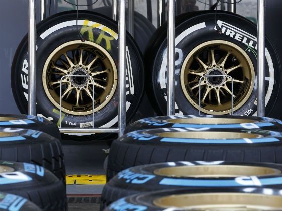 Pirelli F1 tyre sets for the 2012 Brazilian
Grand Prix