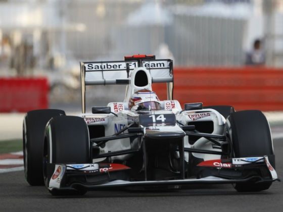 Sauber F1 driver Sergio Perez, 2012 Abu Dhabi GP