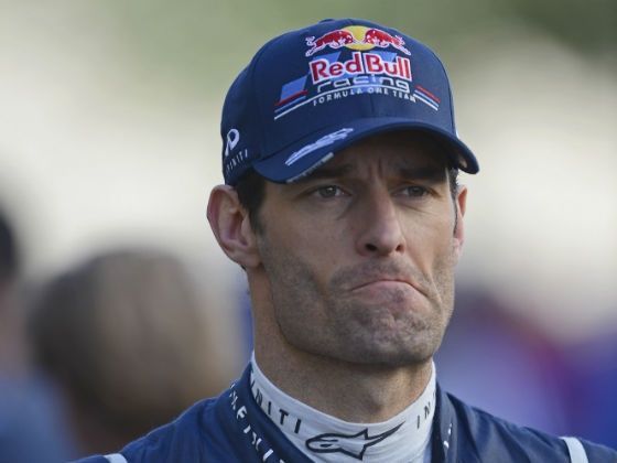 Mark Webber Red Bull 2012