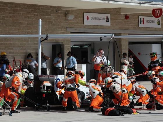 Sahara Force India F1 team