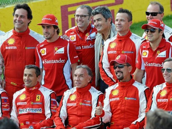 Ferrari F1 team