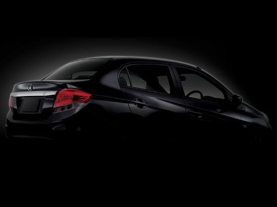 Honda Brio Sedan teaser Honda Brio Sedan teaser