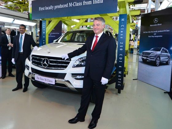 Mercedes-Benz ML250 CDI Launch Mercedes-Benz ML250 CDI Launch