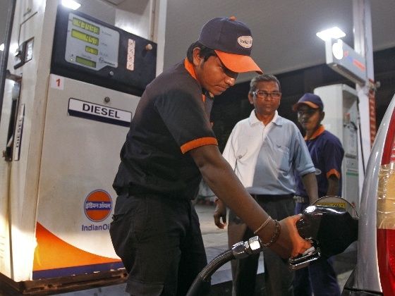 Diesel price rise Diesel price rise