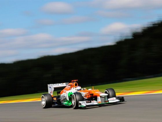 Nico Hulkenberg at the Belgian GP