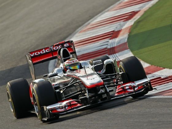 The 2008 F1 Champion will drive the McLaren MP4-27 in
Mumbai