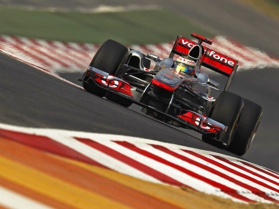 Lewis Hamilton Grand Prix of India 2011