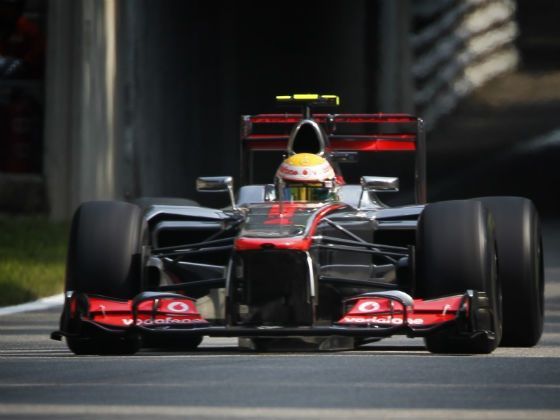 Lewis Hamilton McLaren MP4-27