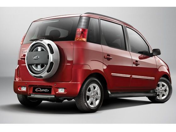 Mahindra Quanto rear three-quarter Mahindra Quanto rear three-quarter
