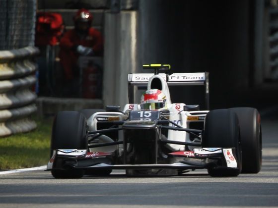 Sergio Perez a the 2012 Italian Grand
Prix