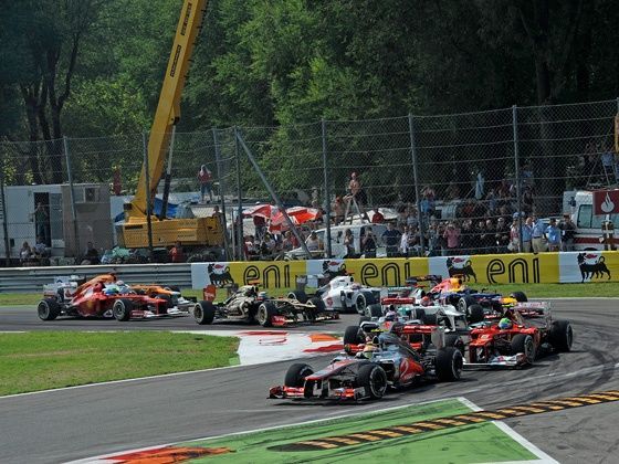 Italian GP - race day