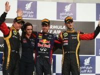 2013 Bahrain Grand Prix podium