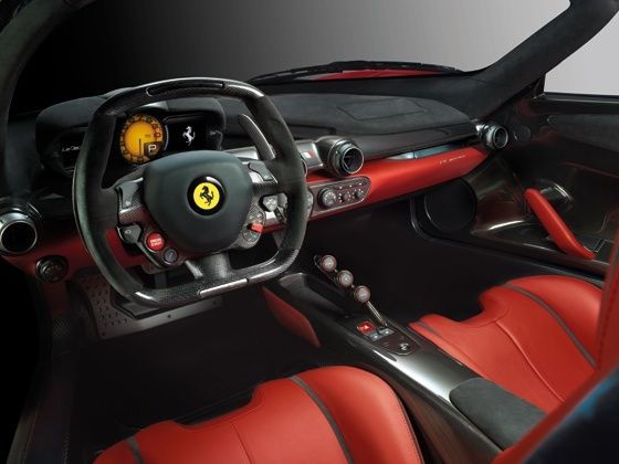 Ferrari LaFerrari cabin Ferrari LaFerrari cabin