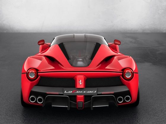 Ferrari LaFerrari rear Ferrari LaFerrari rear