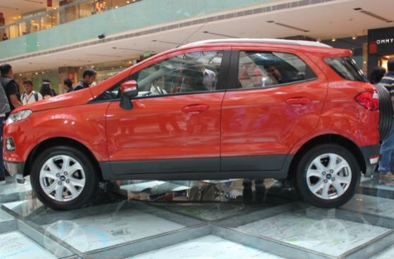 Ford EcoSport side profile Ford EcoSport side profile