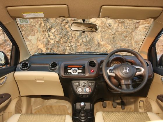 Honda amaze diesel car interior #3