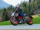 KTM 390 Duke in action