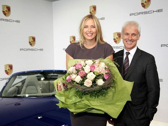 Maria Sharapova to become Porsche brand ambassador Maria Sharapova to become Porsche brand ambassador