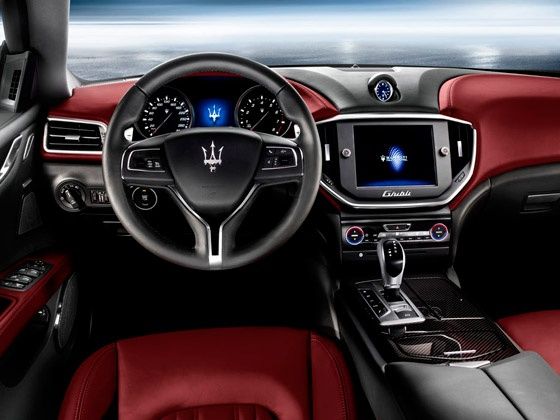 New Maserati Ghibli revealed interior New Maserati Ghibli revealed interior