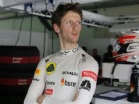 Romain Grosjean Lotus F1 Team