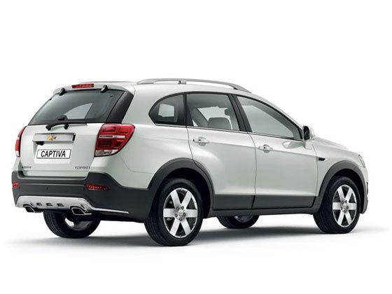 Chevrolet Captiva facelift rear Chevrolet Captiva facelift rear