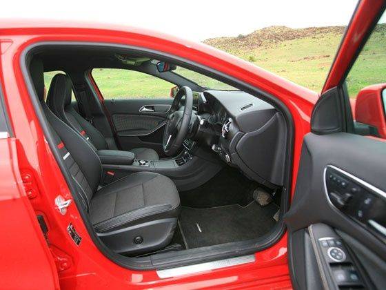 Mercedes A-Class front seating Mercedes A-Class front seating