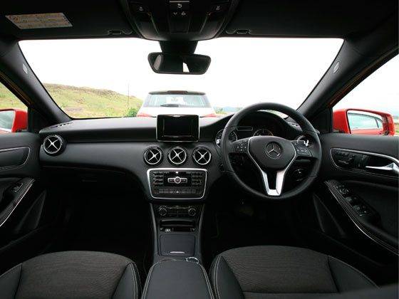 Mercedes A-Class interior Mercedes A-Class interior