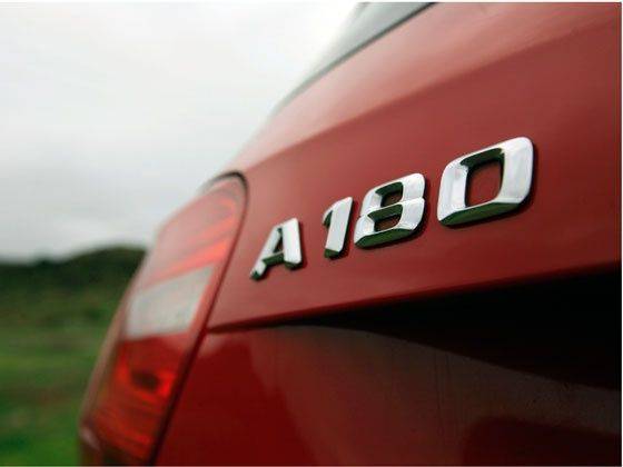 Mercedes A-Class A180 badge Mercedes A-Class A180 badge
