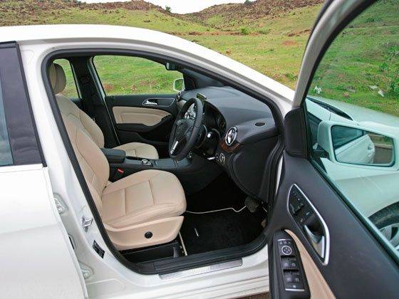 Mercedes B-Class front seating Mercedes B-Class front seating