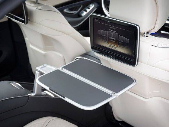 Mercedes-Benz S-Class in car entertainment screen Mercedes-Benz S-Class in car entertainment screen
