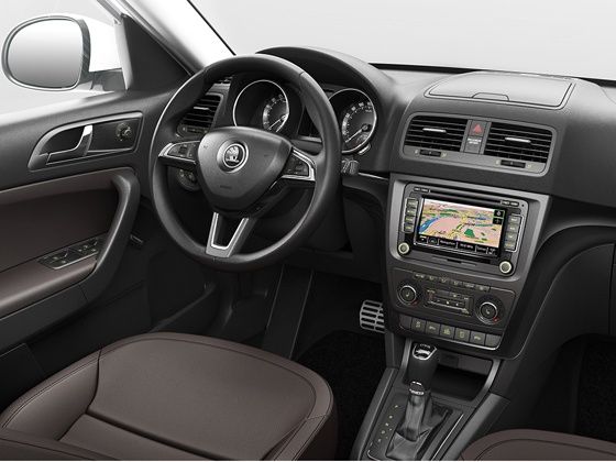 New Skoda Yeti cabin New Skoda Yeti cabin