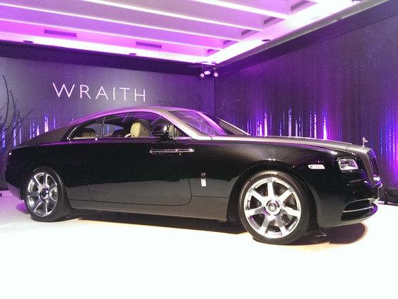 Rolls-Royce Wraith side shot Rolls-Royce Wraith side shot