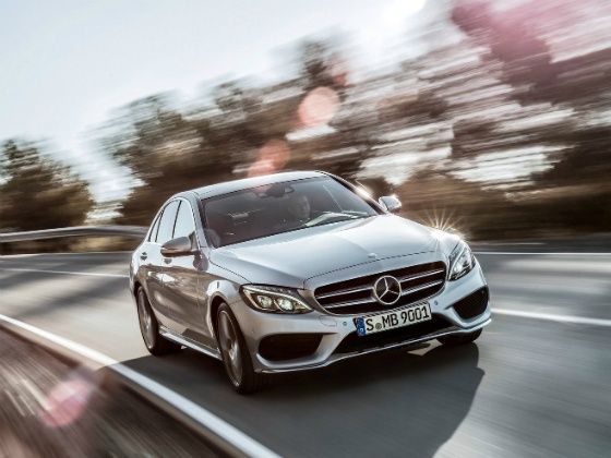 2015 Mercedes C-Class in action 2015 Mercedes C-Class in action