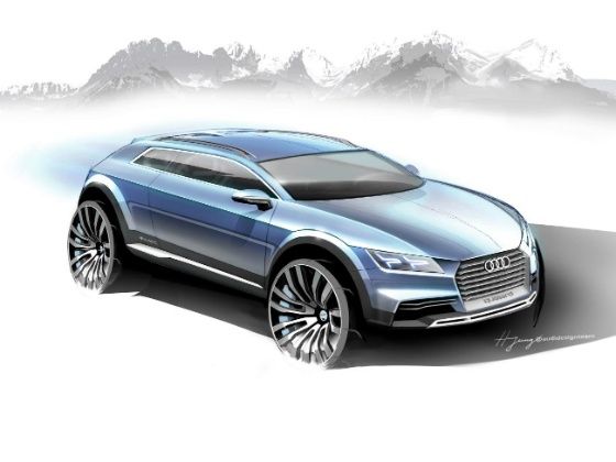 New Audi crossover concept New Audi crossover concept