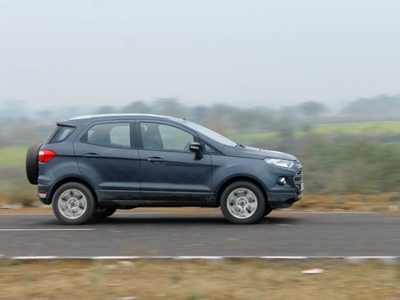 Ford EcoSport TDCi in action Ford EcoSport TDCi in action