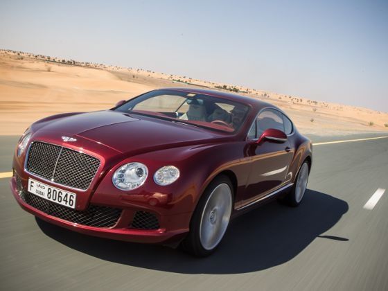 Bentley Continental GT Speed driving Bentley Continental GT Speed driving