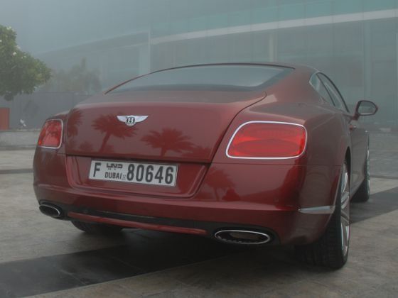 Bentley Continental GT Speed rear Bentley Continental GT Speed rear