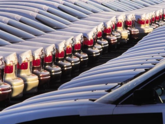 Car stockyard Car stockyard