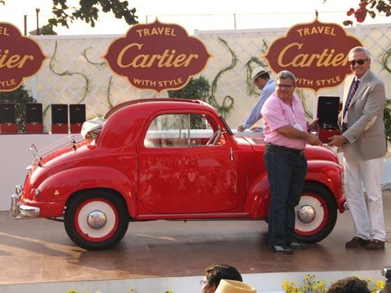 Winner of the Indian Heritage category, 1949 Fiat 500C Winner of the Indian Heritage category, 1949 Fiat 500C